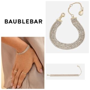 BaubleBar Bo Bracelet in Gold